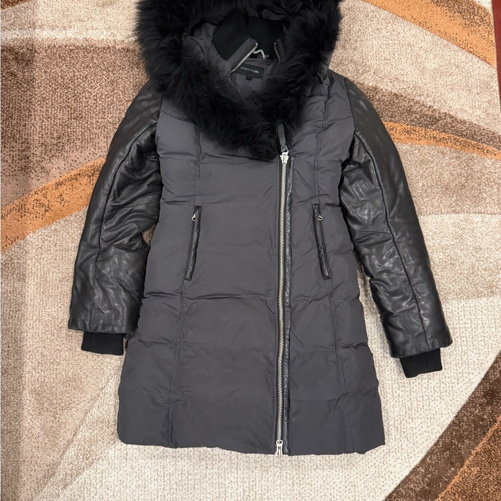 MACKAGE MID LENGTH DOWN FEATHER JACKET